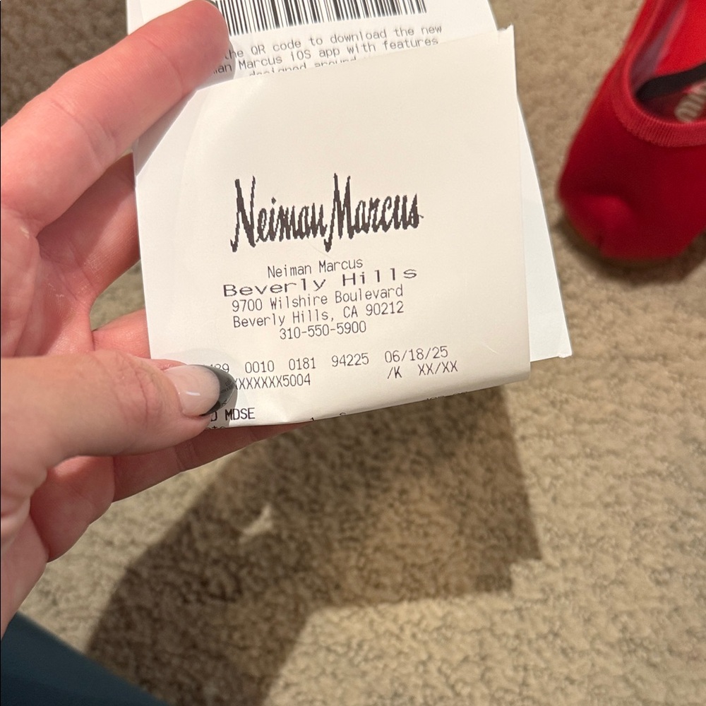 Miu Miu ballet designer flats- AUTHENTIC - Picture 5 of 5